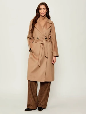 Weekend MaxMara Wełniany płaszcz RESINA