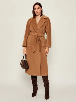 Weekend MaxMara Wełniany płaszcz TEMPERA