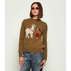 Weekend MaxMara Wełniany sweter NITRA | Regular Fit