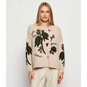 Weekend MaxMara Wełniany sweter PAVIDI | Relaxed fit