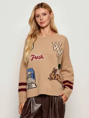 Zdjęcie produktu Weekend MaxMara Wełniany sweter PAVIDI | Relaxed fit