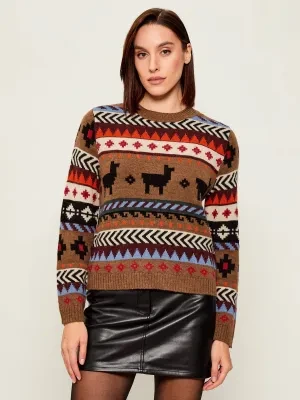 Weekend MaxMara Wełniany sweter QUIRITE | Regular Fit