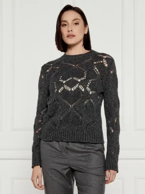 Weekend MaxMara Wełniany sweter | Regular Fit