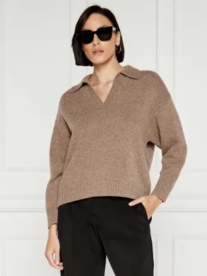 Weekend MaxMara Wełniany sweter | Relaxed fit