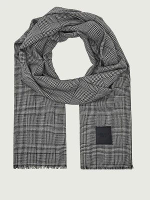 Weekend MaxMara Wełniany szal Wkaquantum szary