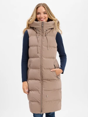 Wellensteyn Damska kamizelka funkcjonalna - Goldmine Kobiety brązowy,