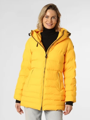 Wellensteyn Damska kurtka pikowana Kobiety Sztuczne włókno żółty jednolity,