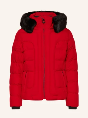 Wellensteyn Kurtka Pikowana Belvitesse Ze Sztucznym Futrem rot