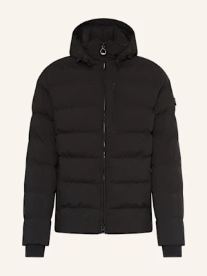 Wellensteyn Kurtka Pikowana Blackbird Z Odpinanym Kapturem schwarz