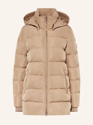 Wellensteyn Kurtka Pikowana Goldmine Medium Z Odpinanym Kapturem beige