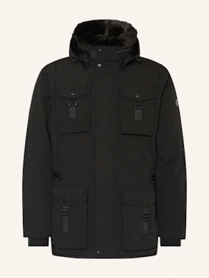 Wellensteyn Kurtka Z Odpinanym Kapturem I Sztucznym Futrem schwarz