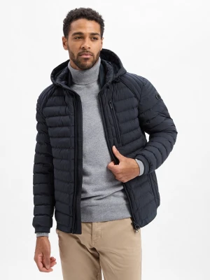 Wellensteyn Męska kurtka funkcjonalna - Molh Mężczyźni Sztuczne włókno niebieski jednolity,