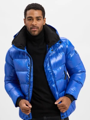 Wellensteyn Męska kurtka funkcjonalna - Network Mężczyźni niebieski jednolity,