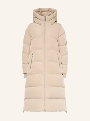 Wellensteyn Płaszcz Pikowany Boutique Extra Long Z Izolacją Dupont™ Sorona® beige