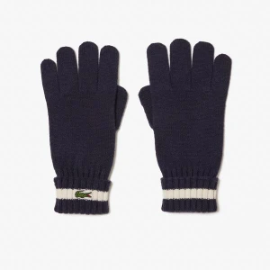 Wełniane rękawiczki jersey unisex Lacoste