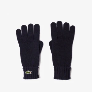 Wełniane rękawiczki jersey unisex Lacoste