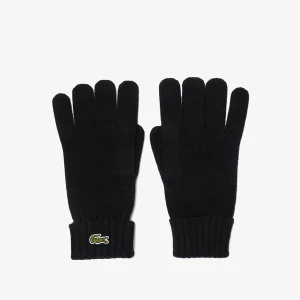 Wełniane rękawiczki jersey unisex Lacoste
