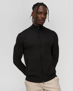 Wełniany Czarny Sweter Męski Bogner Oscar