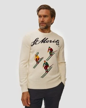 Wełniany Sweter Męski Mc2 Saint Barth Heron C