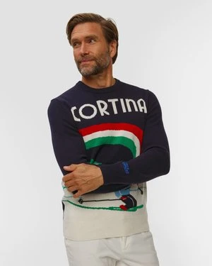 Wełniany Sweter Męski Mc2 Saint Barth Heron C