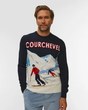 Wełniany Sweter Męski Mc2 Saint Barth Heron C