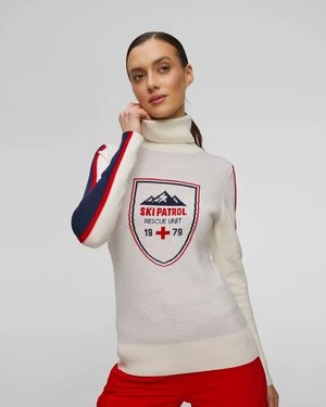 Wełniany sweter z golfem damski We Norwegians AfterSki