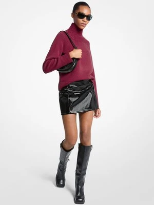 Wełniany sweter z golfem MICHAEL Michael Kors