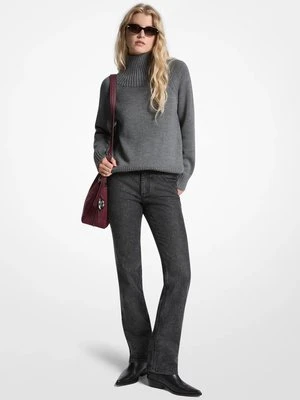 Wełniany sweter z golfem MICHAEL Michael Kors