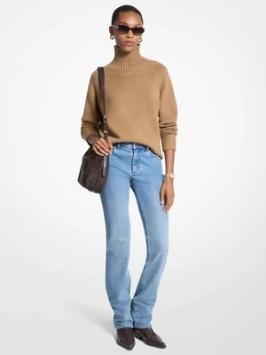 Wełniany sweter z golfem MICHAEL Michael Kors