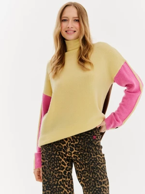 Wełniany sweter z golfem Shine Bright S/M