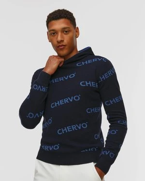 Wełniany Sweter Z Kapturem Chervo Narratore