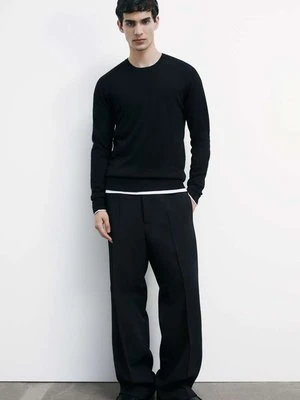 Wełniany sweterek z okrągłym dekoltem PATRIZIA PEPE