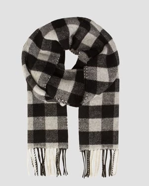 Wełniany Szal Woolrich Unisex Woolen Buffalo Scarf