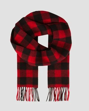 Wełniany szal WOOLRICH UNISEX WOOLEN BUFFALO SCARF