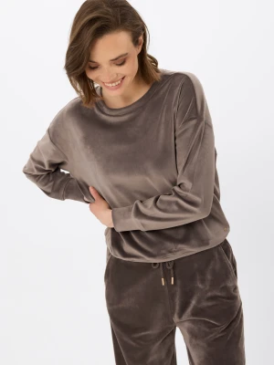 Welurowa bluza B-CARLA Volcano