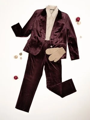 Welurowa marynarka damska – Liaison en Vogue Olsen