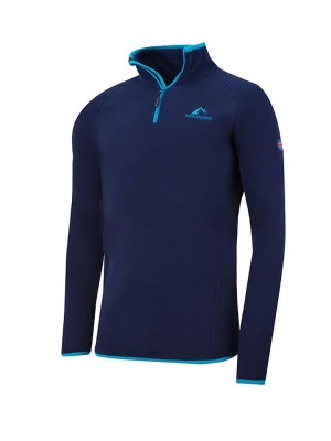 Westfjord Bluza polarowa "Hekla" w kolorze granatowo-turkusowym rozmiar: M