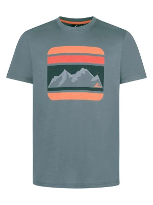 Westfjord Koszulka funkcyjna "Reykir" w kolorze pomarańczowo-oliwkowym rozmiar: XL