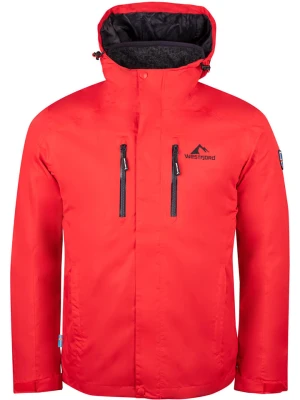Westfjord Kurtka funkcyjna 3in1 "Hverfjall" w kolorze czerwonym rozmiar: M