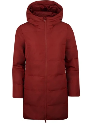 Westfjord Płaszcz zimowy "Borganes" w kolorze czerwonobrązowym rozmiar: M