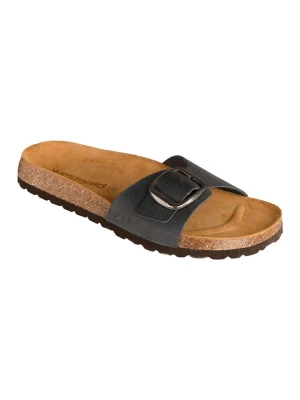 Westfjord Skórzane klapki "Hekla" w kolorze antracytowym rozmiar: 38