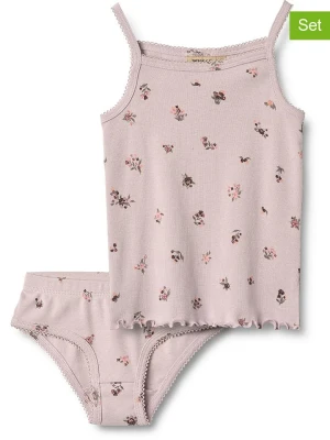 Wheat 2-częściowy zestaw bielizny "Havanna" w kolorze jasnoróżowym rozmiar: 98