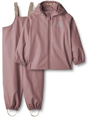 Wheat 2-częściowy zestaw przeciwdeszczowy "Charlie" w kolorze jasnoróżowym rozmiar: 128