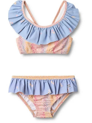 Wheat Bikini "Bothilda" w kolorze błękitno-jasnoróżowym rozmiar: 110