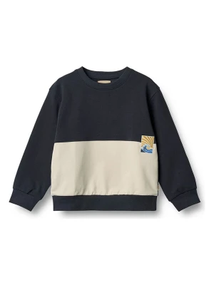 Wheat Bluza "Steff" w kolorze granatowo-kremowym rozmiar: 152