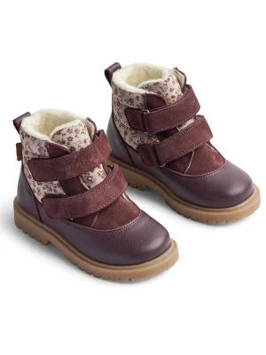 Wheat Botki w kolorze bordowym rozmiar: 29