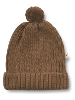 Wheat Czapka-beanie "Alphie" w kolorze brązowym rozmiar: 56-57 cm