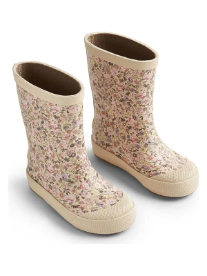 Wheat Kalosze "Muddy" w kolorze beżowym ze wzorem rozmiar: 33