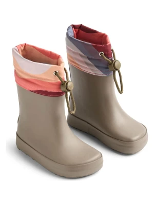 Wheat Kalosze "Zerro" w kolorze szarym do chodzenia na boso rozmiar: 23