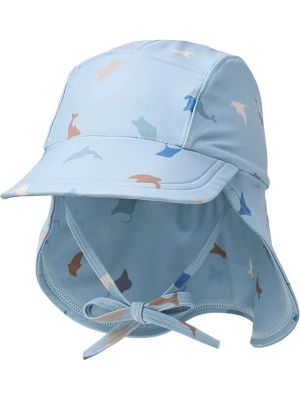 Wheat Kapelusz przeciwsłoneczny "Tonga" w kolorze błękitnym rozmiar: 52-53 cm